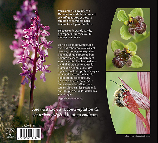 Pages du livre Belles et sauvages, les orchidées françaises